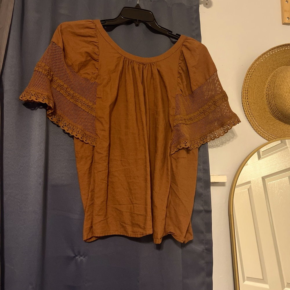 Beautiful Blouse with Detailed Sleeves